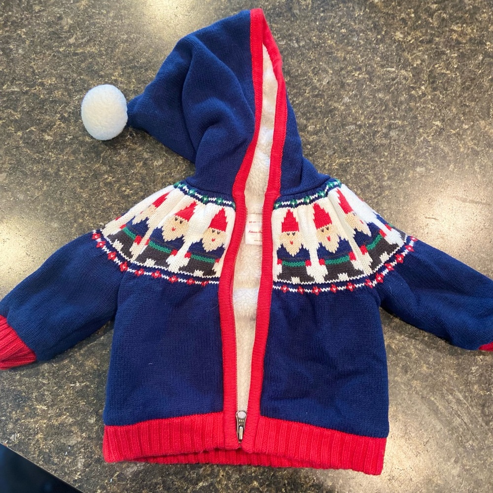 Hanna Andersson Baby Gnome Sweater (3-6 Months) - Worn Once!